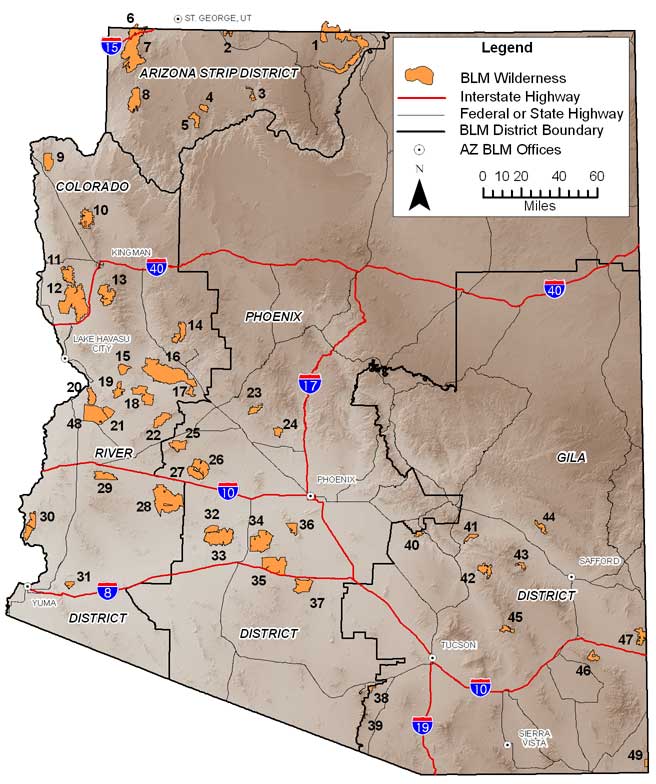 Arizona Wilderness Areas